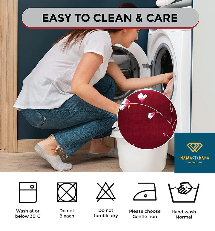 Quirky Hub Budget-Friendly L-Shape Extensible Sofa Set Cover – Multicolor Design