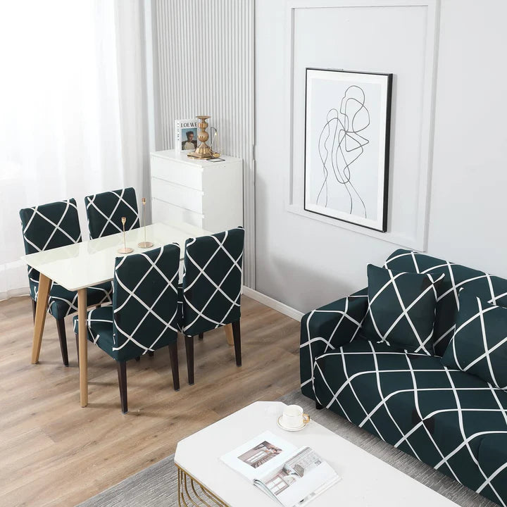 Ultimate Comfort and Style: Elastic Extensible Super Stretchable Premium Feel Non-Slip Multi-Seater Sofa Cover