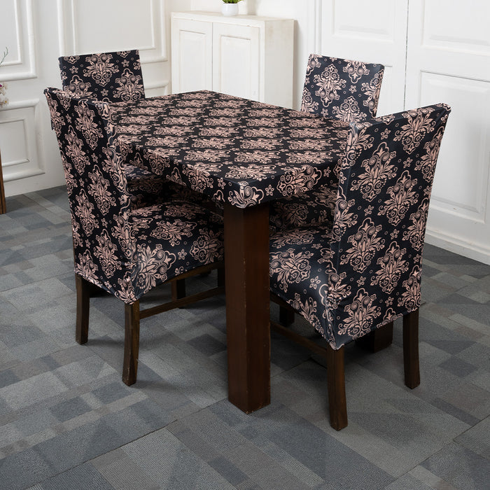 Quirky hub Exclusive Premium Chair Cover With Table Cover Combo