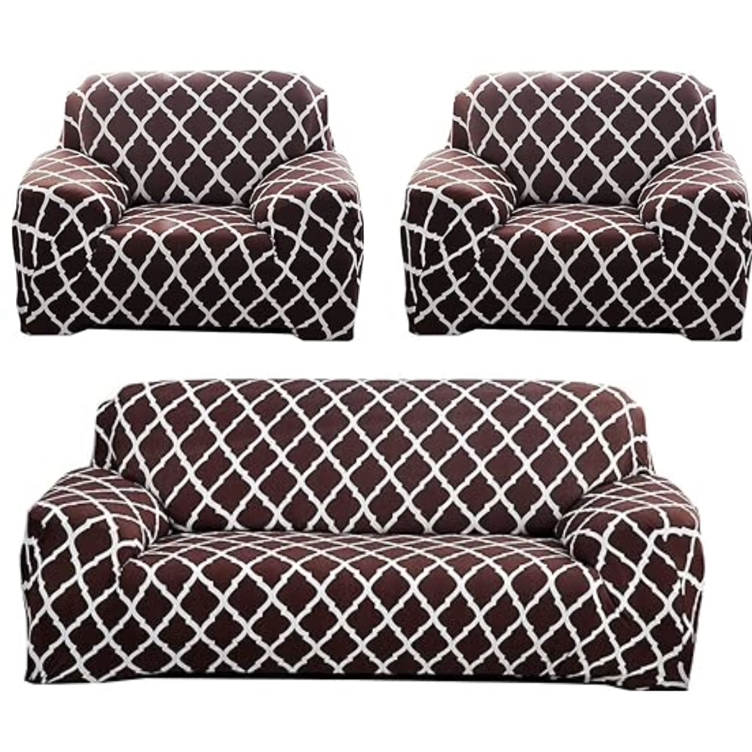 Quirky hub Exclusive Premium Spandex Fabric Fitted Stretchable Sofa Cover