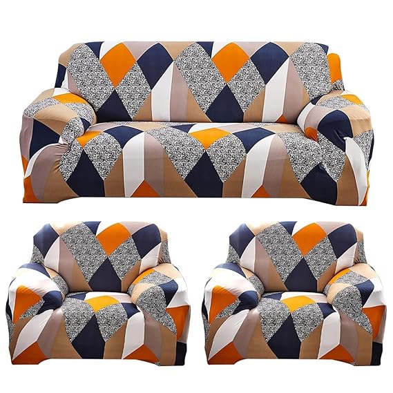 Quirky hub Exclusive Premium Spandex Fabric Fitted Stretchable Sofa Cover